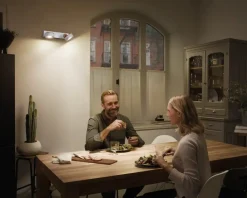 Hot Daells Bolighus Loftlampe spot Pluto hvid L.29,8 cm