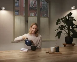 Best Daells Bolighus Loftlampe spot Pluto hvid L.9 cm