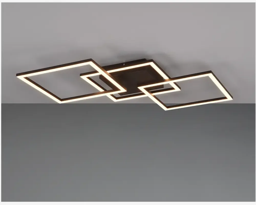 Hot Daells Bolighus Loftlampe Trail 3 Sort L.52,5 cm