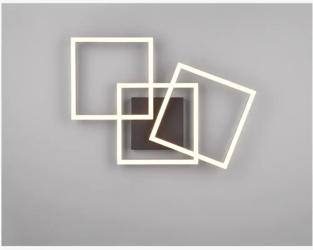 Hot Daells Bolighus Loftlampe Trail 3 Sort L.52,5 cm