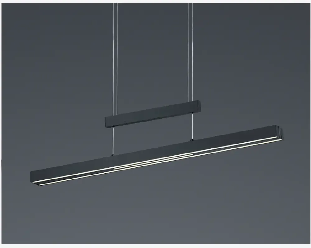 Daells Bolighus Loftlampe Trajan Sort L.150 cm