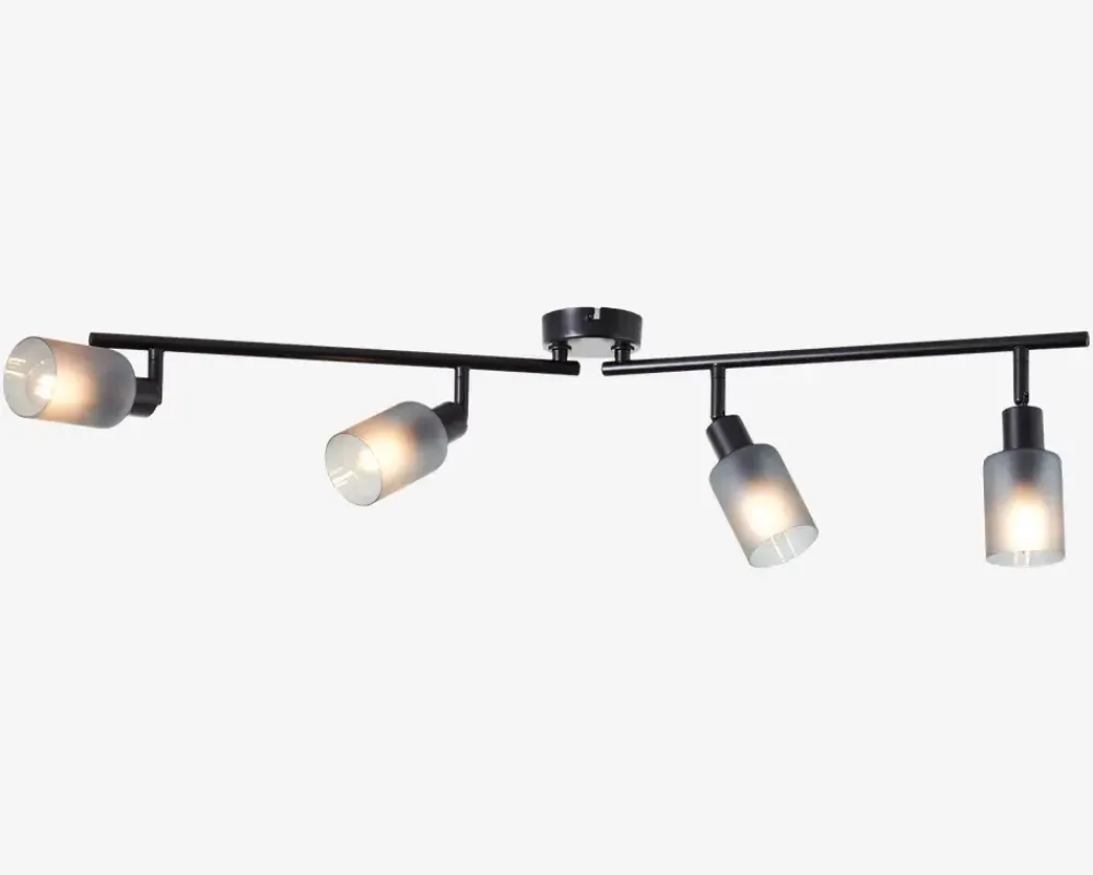 Discount Daells Bolighus Loftspot Loralie Sort/Røgfarvet L.86 cm