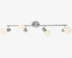 New Daells Bolighus Loftspot Tiara 4 Krom/Hvid B.78cm