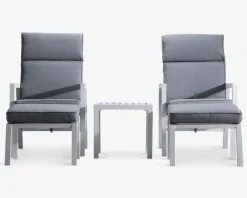 Clearance Daells Bolighus Loungesæt hvidlakeret komplet