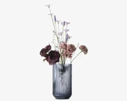 Sale Daells Bolighus Lyngby vase glas H.20 cm Blå