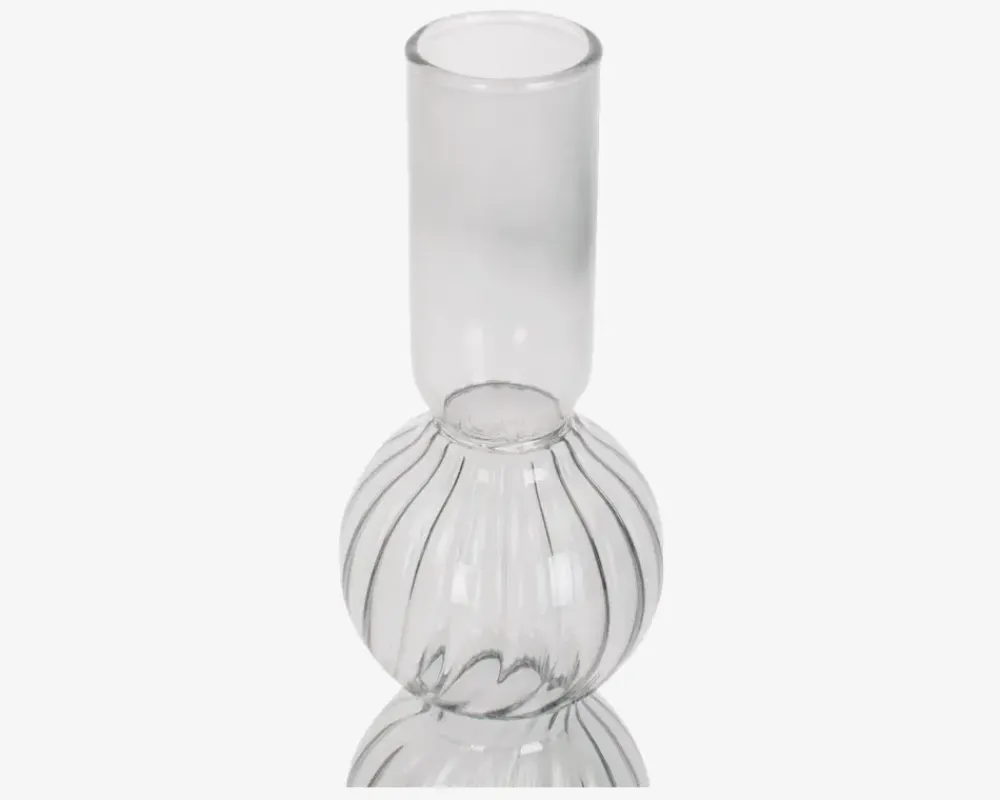 Clearance Daells Bolighus Lysestage Bubbles H.16 cm Klar