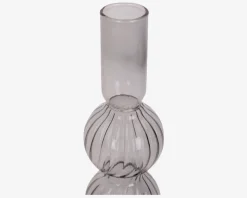 Discount Daells Bolighus Lysestage Bubbles H.16 cm Sort