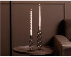 Discount Daells Bolighus Lysestage Bubbles H.16 cm Sort