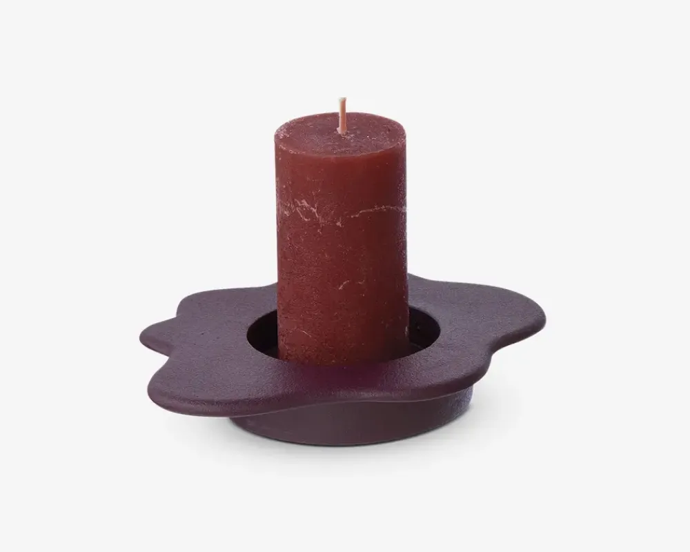 Online Daells Bolighus Lysestage Disree 17x14cm Lilla