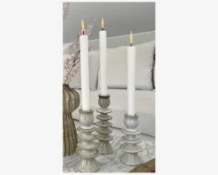 Outlet Daells Bolighus Lysestage sand H.19 cm