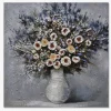 Clearance Daells Bolighus Maleri blomster vase 80x80 cm