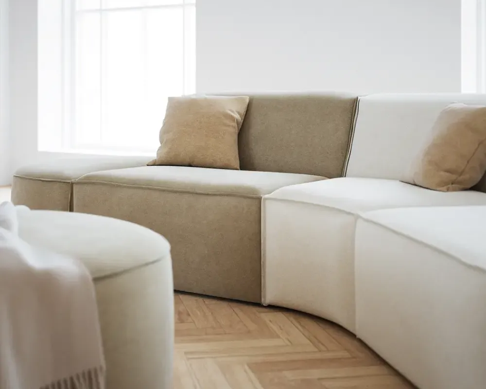 New Daells Bolighus Modul uden armlæn Quadrato