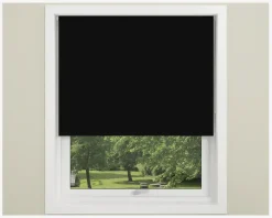 Outlet Daells Bolighus MørkL. Uni m. Kæde 140x175 cm Sort