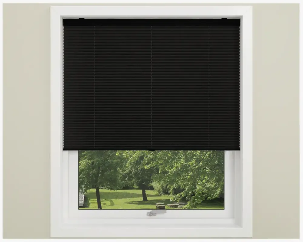 Clearance Daells Bolighus Mørk.Plisse Touch 100x160 cm Sort