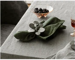 Online Daells Bolighus Mundserviet Skagen Charcoal 45x45cm Grå