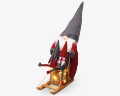 Outlet Daells Bolighus Nisse på slæde ass H.50 cm