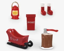 Hot Daells Bolighus Nisse Sæt M. Kane Rød