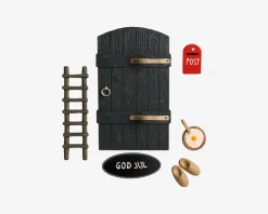 Clearance Daells Bolighus Nissedør Grå 6 dele H.17 cm