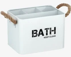 New Daells Bolighus Opbevaring m. 4 Rum Bathroom Hvid