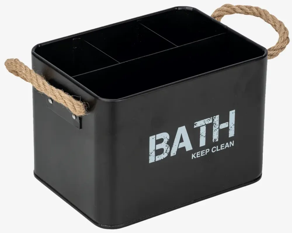 Outlet Daells Bolighus Opbevaring m. 4 Rum Bathroom Sort