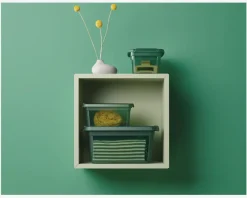 Outlet Daells Bolighus Opbevaringsboks Base 1,5 L Pine Grøn