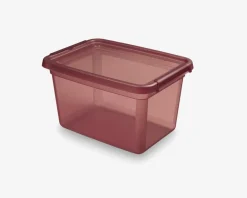 Outlet Daells Bolighus Opbevaringsboks Base 15 L Rhubarb Rød