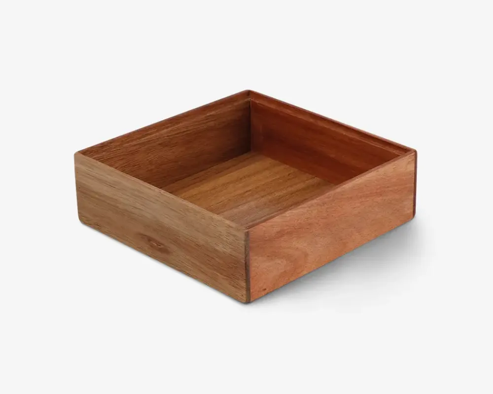 Clearance Daells Bolighus Organiserings bakke akacietræ 15x15 cm