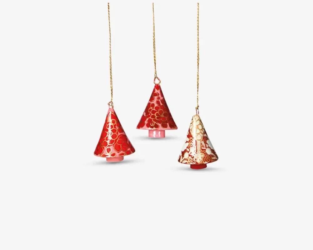 Best Daells Bolighus Ornament juletræ m/mønster ass H.5 cm