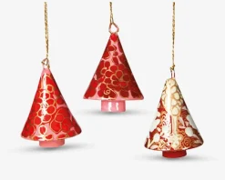 Best Daells Bolighus Ornament juletræ m/mønster ass H.5 cm