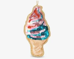 New Daells Bolighus Ornamenter Is H.10CM Ass.