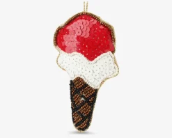 New Daells Bolighus Ornamenter Is H.10CM Ass.