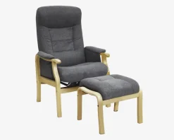 New Daells Bolighus Otium Stol /Natur Grå