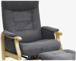 New Daells Bolighus Otium Stol /Natur Grå