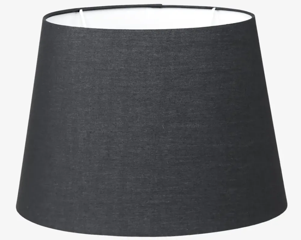 Clearance Daells Bolighus Oval Skærm H. 25 cm Sort