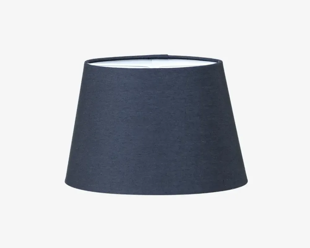 Outlet Daells Bolighus Oval Skærm H. 13,5 cm Sort