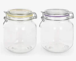 Hot Daells Bolighus Patentglas Med Låg Ass 1000ml