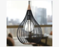 Daells Bolighus Pendel Drops Sort Ø.30 cm