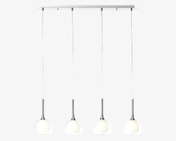 Outlet Daells Bolighus Pendel Hadan 4 Hvid H.120 cm