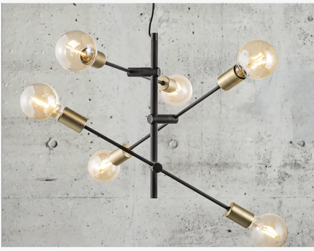 Outlet Daells Bolighus Pendel Josefine Sort Ø.55 cm