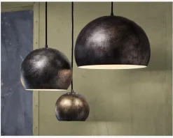 Outlet Daells Bolighus Pendel Nice galvaniseret Ø.17 cm Grå, Sølv