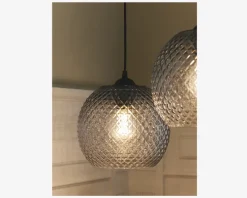 Outlet Daells Bolighus Pendel NOBB mini Ø.12 cm Røgfarvet