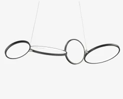 Daells Bolighus Pendel Rondo Sort L.110 cm