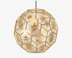 New Daells Bolighus Pendel Skoura Messing Ø.41 cm Messing, Sort