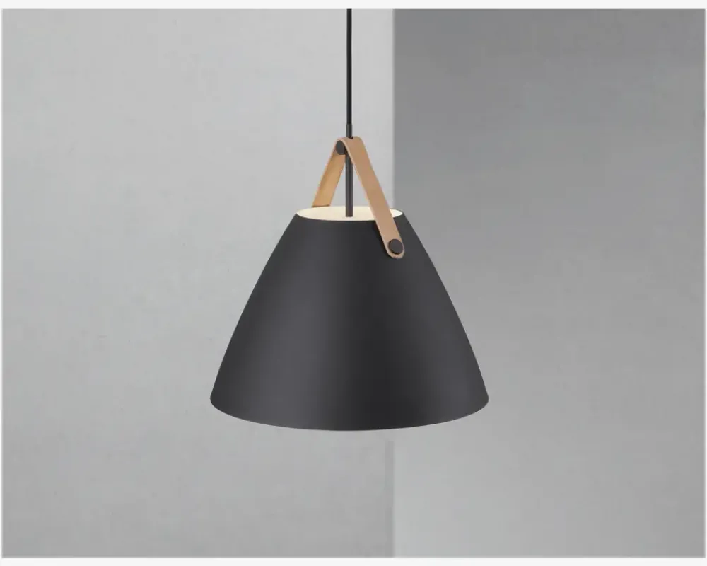 Sale Daells Bolighus Pendel Strap Ø. 36 cm. Sort