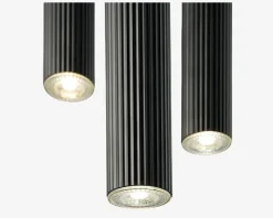 Clearance Daells Bolighus Pendel Vico 3xGU10 sort