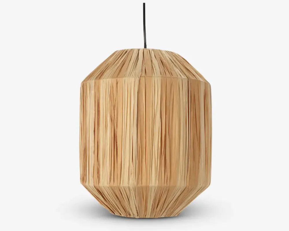 Outlet Daells Bolighus Pendel Vævet Papir Natur Ø.29 cm