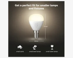Outlet Daells Bolighus Philips Hue Pære Krone Standard