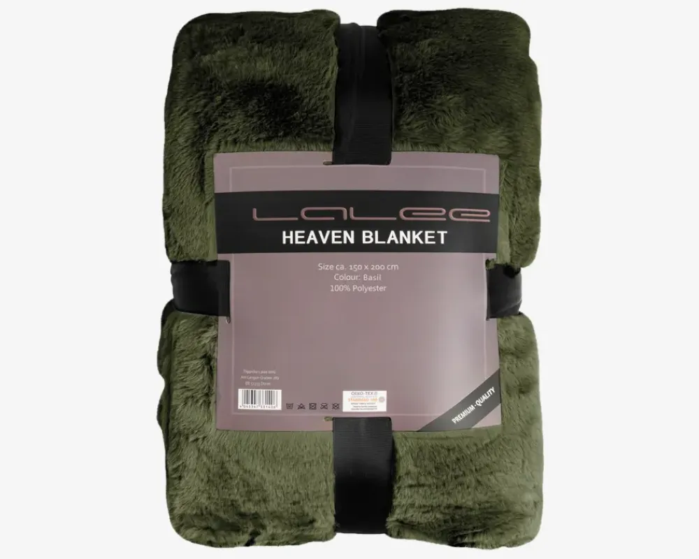 Outlet Daells Bolighus Plaid Heaven Basil 150x200cm Grøn