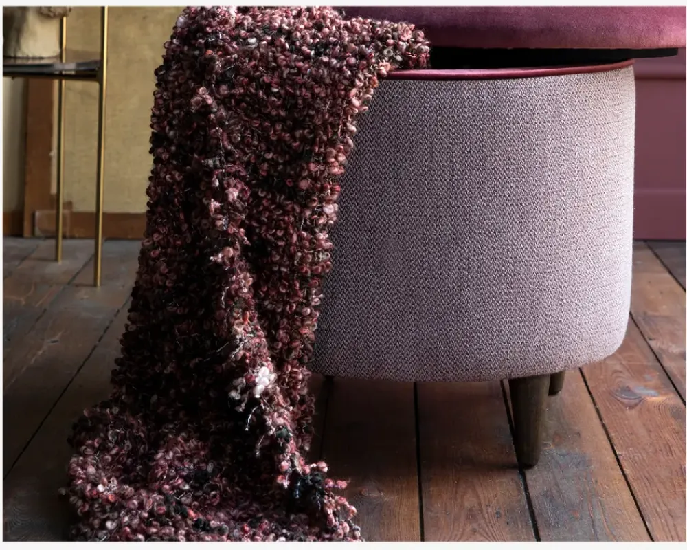 Best Daells Bolighus Plaid Ronja Mahogany 130X170 cm