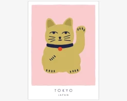 Daells Bolighus Plakat A Lucky Cat